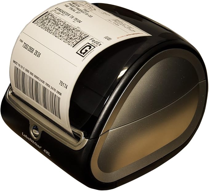 4" x 6" Compatible with Dymo® 4XL Postage Shipping Labels, Compatible with Dymo 1744907 (1 Roll - 220 Labels Per Roll) (6 Pack)