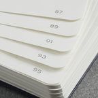 LEUCHTTURM1917 - Notebook Hardcover Master Slim A4+ - 123 Numbered Pages for Writing and Journaling (Sage, Ruled)