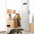 Storage Room Door Sign for Business and Home, Self-Adhesive Durable Modern Storage Room Sticker, Authorized Personnel Only Signs for Industry, Hospital, Restaurants, Private Area