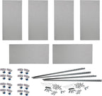 ATS Acoustics Home Office Residential Acoustic Treatment Room Kit Sound Absorbing Acoustic Panel 6 Pack for 50-100 Sq Ft (Platinum)