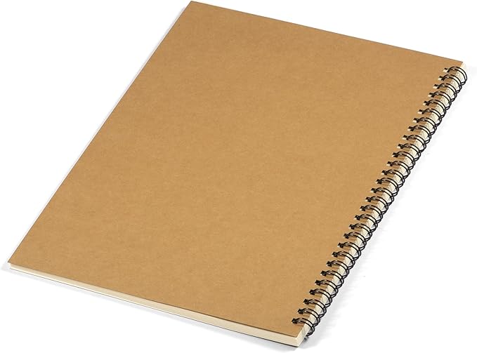 MAXCURY Blank Sheet Music Composition Manuscript Staff Paper Art Music Notebook Black 100 Pages 26x19cm (DJ)