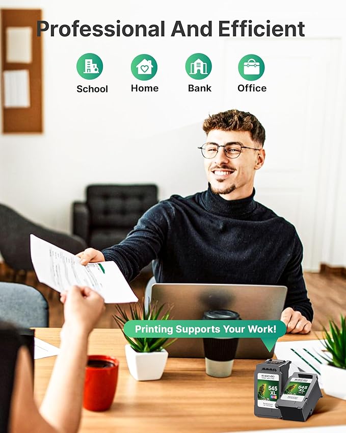 923XL 923e 923 Ink Cartridges for HP Printers with Chip Replacement for HP Ink 923e 923 for OfficeJet Pro 8135 8130 8139 8138 8122 8120 8124 8125 8130 8132 8134 Printer, Black Cyan Magenta Yellow