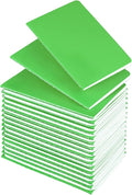 Lzerking Mini Notepads Bulk 36 Pack 3.5 x 5.5 Inches,Small Pocket Journal Notebooks-Green Cover, 30 Sheets/60 Pages, Children Can Use to Write Stories