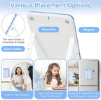 Audab Dry Erase Chore Chart for Kids, Magnetic Whiteboard Checklist Board, Chore Checklist Slider to Do List Board, Daily Routine Chart Schedule Board Task Tracker for Home Refrigerator, Wall, Desk