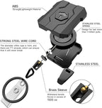 VYNCS Retractable Keychain Badge Holder with Belt Clip, Heavy Duty Carabiner ID Badge Clip Reel, 32” Steel Retractable Cord, 10 oz Rebound，1pcs Black Belt Clip