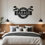 Custom Motorcycle Wheel Metal Signs Personalized Biker Name Sign Custom Garage Decor Motorbikes Wall Art Decor Motorcycle Sign Men Room Decorate Gifts for Men Husband Rider