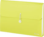 Accordion File Organizer 13 Pocket Expanding File Folder with Labels, Accordion File Organizer Letter Size Letter A4 Paper for Receipts, Bills and Documents 13" x 9.5” –by Enday