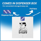 2026 Year Stickers, Doctor Stuff 2026 Chart Stickers, Purple/Black Color Coded, POS Style, USA Made Year Labels for End Tab File Folders, 500/Roll, 1 Roll, 3/4" x 1-1/2"
