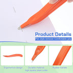 24 Pcs Magnetic Staple Remover Bulk Staple Remover Puller Removing Pen Operation Christmas Tool Gifts Rubberized Office School Gift(Bright Color)