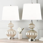 White Texture Lamp Shade Drum Lampshades Replacemnt for Table Lamps Floor Lamps-11"Top × 13" Bottom × 10" High(Spider),Modern Table Lamps Lights for Room-Required Assembly-By GO&SO