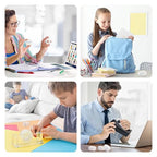 OWLKELA 36 Rolls Transparent Tape Refills, Clear Tape, All-Purpose Transparent Glossy Tape for Office, Home, School