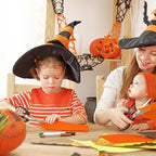 Orange Cardstock Paper 8.5 x 11 80lb Card Stock, Goefun 24 Sheets Orange Construction Paper for Halloween Card Making, Invitations, Menus, DIY Cards