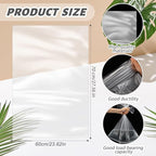 YooNotee 200 Pcs Shredder Bags Large Gallon Size Paper Shredder Bags for Home Office Paper Trash Shredded Materials(23.62 x 27.56 Inches)