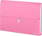 Accordion File Organizer 13 Pocket Expanding File Folder with Labels, Accordion File Organizer Letter Size Letter A4 Paper for Receipts, Bills and Documents 13" x 9.5” –by Enday