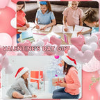emzrivo 120 PCS Valentines Pencils Bulk Valentines Wood Pencils with Erasers Holiday Pencils for Classroom, 4 Style