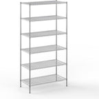 Regal Altair 24" Deep x 48" Wide x 96" Height Wire Shelving Kit | 6-Tier | NSF Commercial Storage Rack Unit
