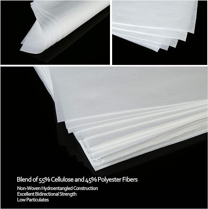 AAwipes Cleanroom Wipes Lint Free Wipes 4" x 4" Cellulose/Polyester Blend (4" x 4"-600 Pcs) Nonwoven Wipers (NW06804)