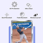 100ct 3"x4" Hard Card Sleeves - 75pt Hard Plastic Trading Card Protector, Rigid Clear Open-Top Card Sleeve, Fits Standard Trading, Baseball, Game Collectible Cards