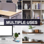 Office Desk Accessories 2pcs Multifunction Computer Monitor Memo Board - Office Supplies for Women Men Computer Sticky Note Holder Home Decor (Rabbit Monitor Memo Board with Clip)