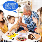 WOBOX 1Set Emotion Learning Felt Board Set for Kids, Montessori Sensory Toys, Interactive Storytelling Kit with 6 Facial Expressions, Early Education Tool for Toddlers