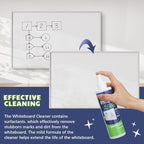 Swiffen 12 Pack Whiteboard Cleaner Spray Bottle 8.5oz Dry Erase Board Surface Cleaner White Board Cleaning Spray Removes Stubborn Marks from Chalkboard