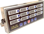 12 Channel Kitchen Timer Digital Kitchen Timer Loud Alarm Cooking Calculagraph Commercial Timer for Food Chips BBQ Pizza Bread Grilled Burger Coffee