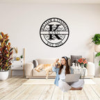 Metal Name Signs Personalized, Custom Name Signs, Custom Family Name Sign, Last Name Sign, Metal Wall Art, personalized wall decor, Personalized Wedding Gift