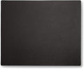 Leatherology Black Onyx Classic Desk Pad – Full-Grain Leather Office Mat with Lift-Up Side Rails, Smooth Writing Surface | Protective Desk or Conference Table Pad for Laptop & Notes