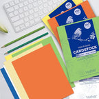 Veritas Purple Colored Cardstock, 8.5" x 11" Colored Copy paper, 110LB/199GSM Printer Paper, 100 Sheets (1 Reams), Colored Multi-Purpose Purple Paper, Made in USA