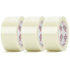 Ealyder Tape 3 Pack Transparent Reinforced Fiberglass Tape – 2 Inch x 30 Yards, 5.5 Mil Filament Strapping Tape, Adhesive Heavy Duty