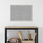 Amanti Art Silver Framed Magnetic Board 21x29 Medium Vision Board for use with Magnets, 100% Metal Sheet to Display Items as Office Decor or for Home Organization in mudroom, Kitchen or Kids Room