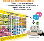 Outdoor Rated Plastic School Playground Communication Board - Weather-Proof Inclusive Communication Aid for Autism & Inclusive Play