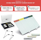 pmxboard Project Management Board Set, Combo Set XXL. Agile Project Management Mega Bundle Project Kit. Full Magnetic Kanban Board Set, Portfolio Management Board Set, Desktop Kanban Board Set, 3 in 1