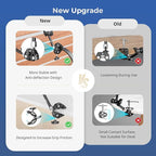 SMALLRIG Magic Arm Clamp Kit, Camera Mount Articulating Friction Arm w Super Clamp, w 1/4"-20 Screw and Thread Hole, for Camera, Light, Monitor, Webcam or Action Camera 1.5kg, for Table, Tube