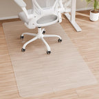 HOMEK Office Chair Mat for Hardwood Floor, 72" x 36" Clear Computer/Desk Chair Mat for Hard Floor, Thicker, Easy Glide, Non-Slip, Protects Hard Surfaces from Scratches, Ideal for Home or Office