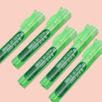 Liquid Paper Correction Fluid Pen, Green, 5.51 Inches, Quick-Drying Formula with Lanyard Attachment (Blue)