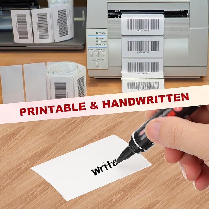 PATIKIL 2 x 3 Inch Rectangle Inventory Color Coding Labels 2 Roll, Square Self-Adhesive Inventory Label Stickers for Office Home Organization Name Tags, 250 Per Roll, Yellow
