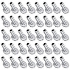 [Patent]CKE 40 Pack T316 Marine Grade Stainless Steel 30 Degree Angle Beveled Protector Sleeves Wood Post Protector for 1/8" Wire Rope Cable Railing, DIY Balustrade, 30 Degree Protective Sleeves, CR30