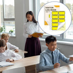 3 Pack Visitor Badges with Carbon Copy Visitor Stickers Letter Size Visitor Log Book Protecting Privacy Pages School Church Business Pass 450 Visitor Badges Guest Register Book 90 Memo Pages (3)