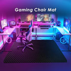 Vicwe Gaming Chair Mat for Hard Floor,51" x 63" Computer Chair Mat for Tile Floor,Anti-Slip Hard Floor Protector Rolling Chair for Office Home