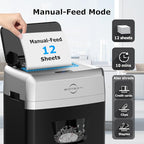 BONSEN 150-Sheet Autofeed Paper Shredder for Office, 60 Mins Heavy Duty Micro-Cut Shredders for Home Office Use, P-4 High Security Commercial Document Shredder with 6 Gal Large Capacity Bin (S3114)