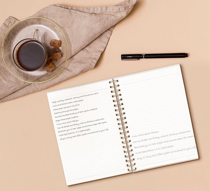 Initial V Notebook Journal,Personalized Teen Girl Gifts,Coquette Trendy Preppy Blue Bow Spiral Notebook,Monogrammed Gifts for Women Teen Girl,College Ruled Hardcover Spiral Notebook 5.5 x 8.3