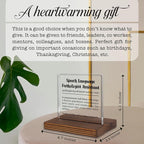 Speech Language Pathologist Assistant Gift Desk Sign, Appreciation Decor Plaque for SLPAs, Office Thank You Present for Communication Support Professionals PA060
