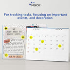 Perco Fluorescent Yellow 1-Inch Perforated Circle Dot Sticker Labels—10 Rolls, 10,000 Round Stickers — with Permanent Adhesive for Inventory Management, Color Coding, Garage Sales, Crafts—Made in USA