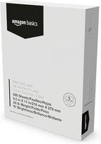 Amazon Basics Multipurpose Copy Printer Paper, 8.5-x-11-inch, 24lb, 1500 Sheets (3 Packs of 500), 97 Bright, White