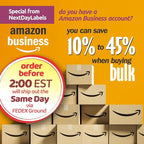 NextDayLabels - W-2 4-Up Employee Tax Forms, Instructions on Back" for 2025, for Laser/Inkjet Printer. Compatible with QuickBooks and Accounting Software (Pack of 100 Sheets & Self Seal Envelopes)