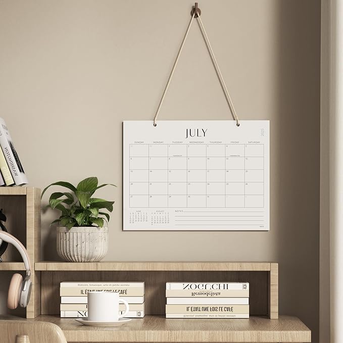 Jotsome Desk Calendar 2025-2026, Academic Desk Pad Calendar From July 2025 to December 2026 14x10.5 inch, Desk Blotter Calendar for Home and Office, Easy Planning (Jul 2025 - Dec 2026, Large)
