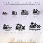 Custom Motorcycle Metal Sign Personalized Biker Name Sign Motorcycle Wall Art Motorbike Signs Garage/Man Cave Decor Gift for Bikers Men Husband