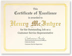 PaperDirect Foil Elegance Specialty Certificates, 50 Sheets of 38lb Cream Paper, 8½" x 11", Double Gold Foil Border, Perfect for Awards, Students, Employees, Volunteers, Course Completion, Diplomas
