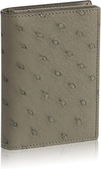 Leather Business Card Case Holder for Men & Women, Italian Calfskin